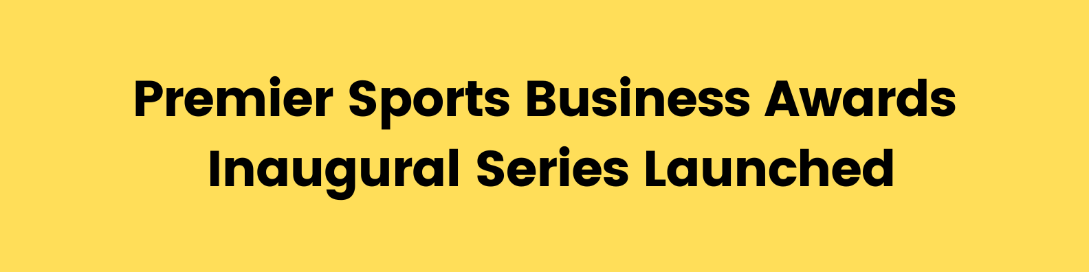 Premier Sports Business Awards